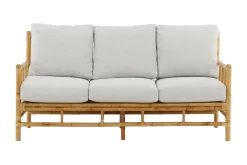 Venture Home Lounge Sofa|Lounge Sofa-Cane Sofa 3-seters Tre/Natur