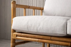 Venture Home Lounge Sofa|Lounge Sofa-Cane Sofa 3-seters Tre/Natur