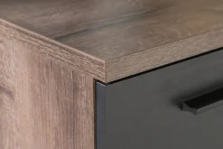 Kommode|Gangoppbevaring-Cannop Kommode 125 cm Brun,Svart