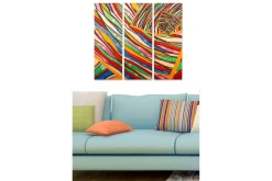 Posters|Posters-Canvasbilde Colorful 3-pk Flerfarget Flerfärgad