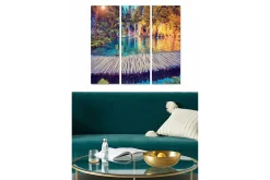 Posters|Posters-Canvasbilde Scenic 3-pk flerfarget Flerfärgad