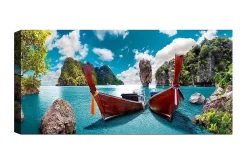 Lerretsbilder|Lerretsbilder-Canvasbilde YTY Nautical & Beach Flerfarget Flerfärgad