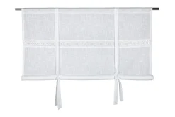 Fondaco Gardinlengder|Gardinkappe-Capasin Heisgardin 140x120 cm Hvit