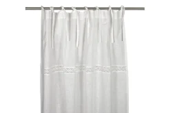 Fondaco Gardinlengder|Gardinkappe-Capasin Knytegardin 2-pk 240 cm Hvit