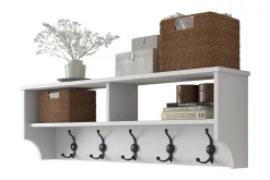 Knaggerekke-Caraway Kroklist 22x120 cm Hvit