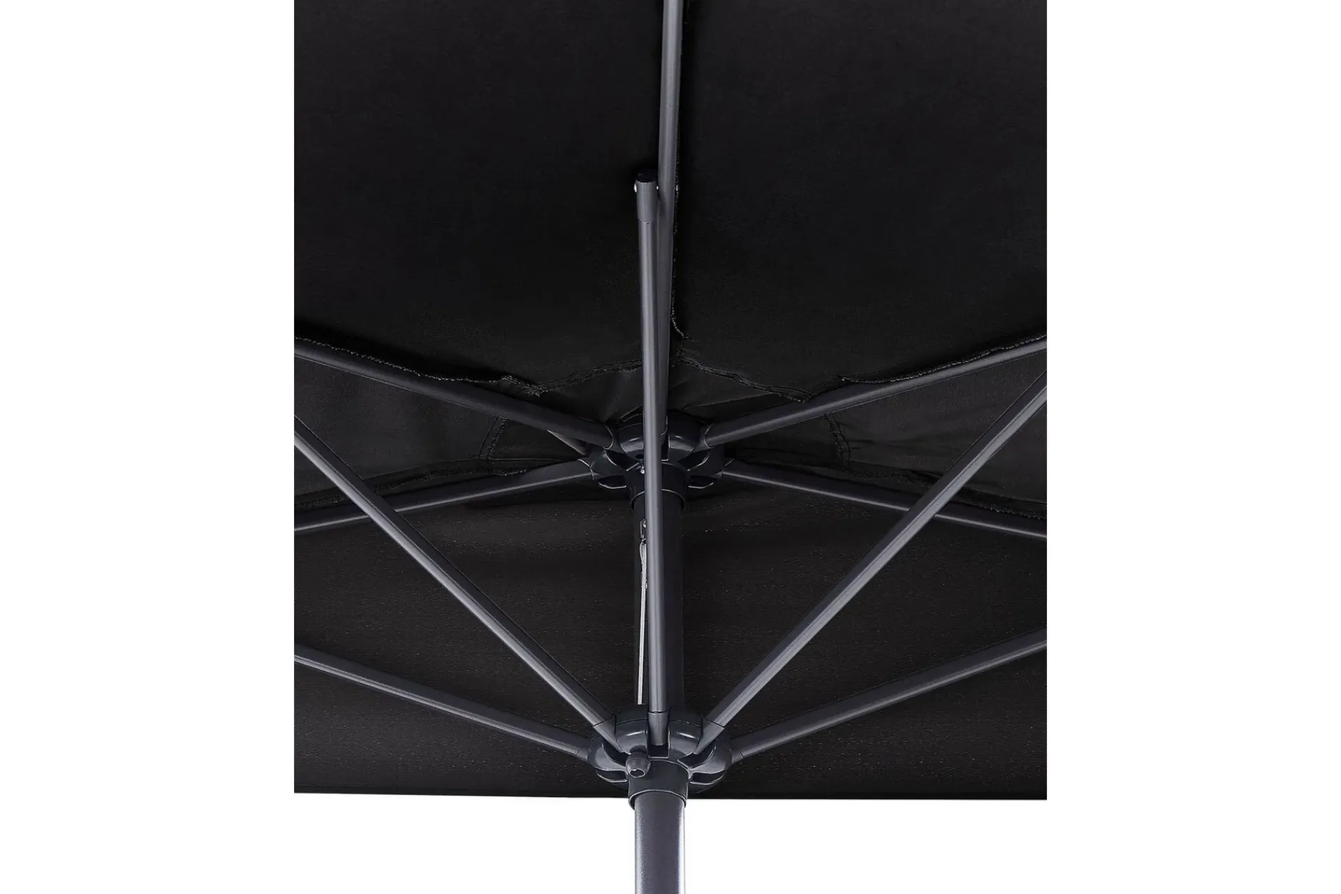 Parasoller-Carleton Parasol 100x100 cm Svart
