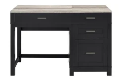 Dorel Home Kontorbord-Carver Skrivebord 120 cm Svart