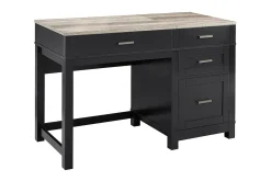 Dorel Home Kontorbord-Carver Skrivebord 120 cm Svart