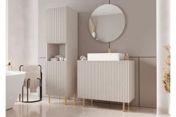 Innsynsbeskyttelse & Innhegning|Baderom-Casa Komplett Møbelpakke Beige