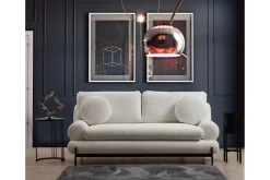 2 Seter Sofa-Cassius Sofa 2-seter Hvit