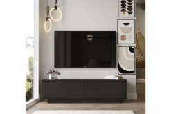 Tv-Benk & Mediabenk-Caswell TV-benk 140 cm Svart
