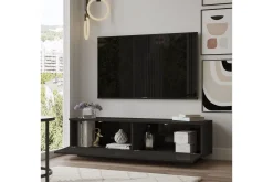 Tv-Benk & Mediabenk-Caswell TV-benk 140 cm Svart