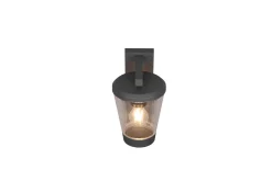 Trio Lighting Cavado Vegglampe med rørelsesensor Antrasitt