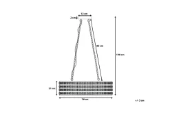 Cavone Taklampe 31 cm