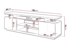 Ceasar TV-benk 180 cm