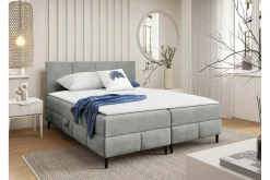 Kontinentalsenger|Seng Med Oppbevaring-Celestine Oppbevaringsseng 160x200 cm Grey