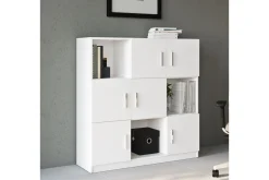 Oppbevaringsskap|Skap-Celtigar Highboard 38x120 cm Hvit