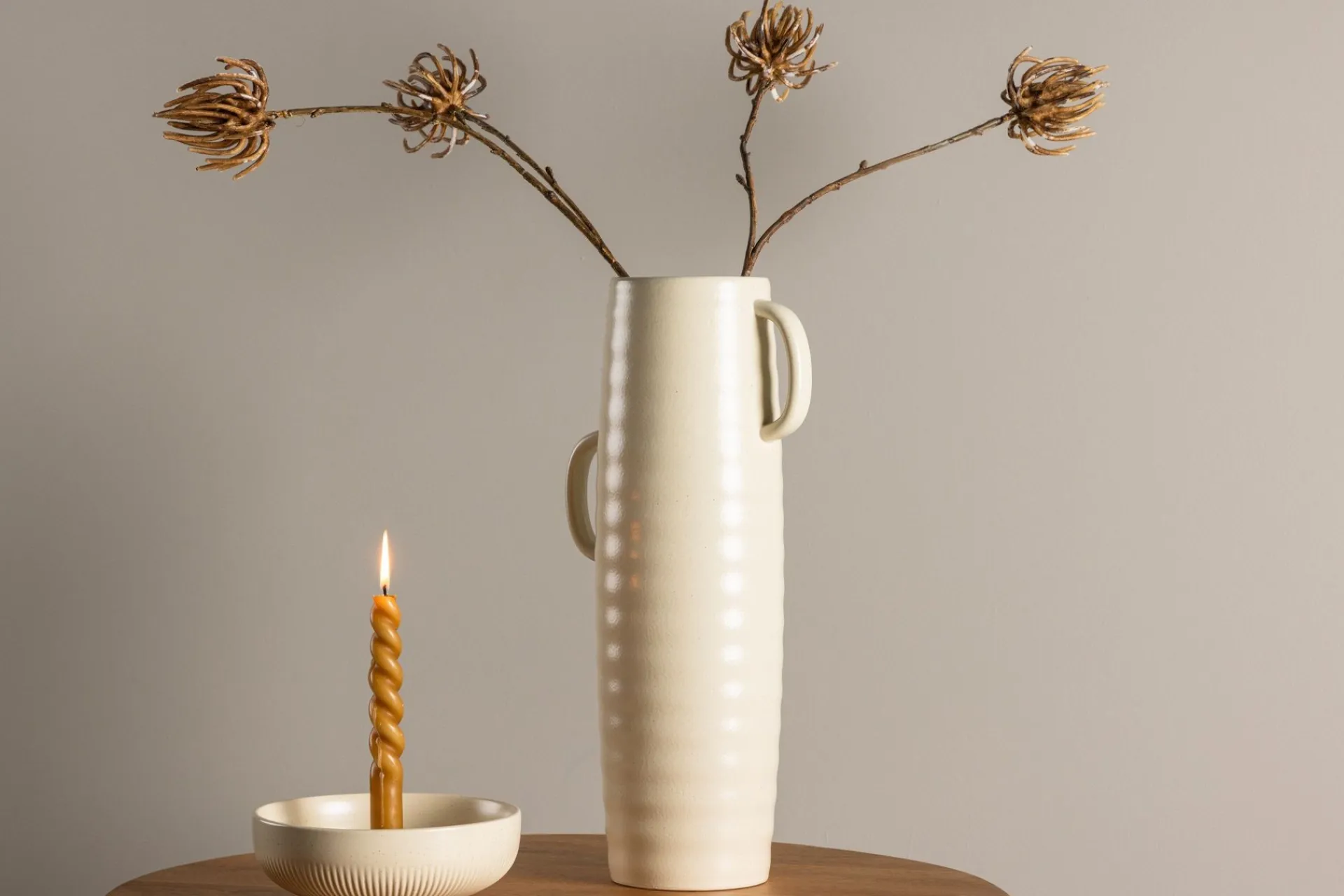 Venture Home Blomstervase-Cent Vase 13 cm Beige