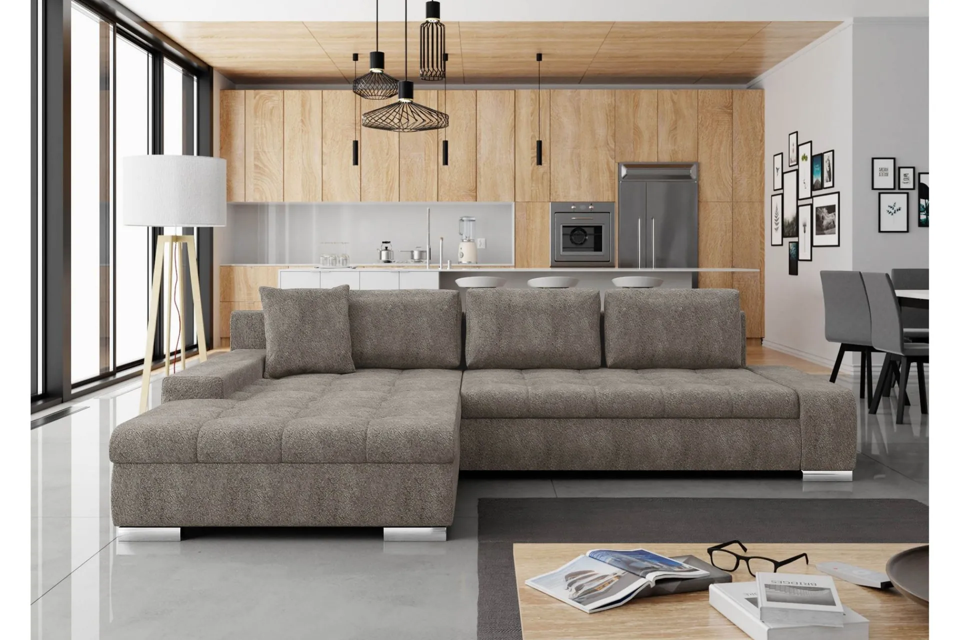 Cerys Sovesofa Med 3-Seters Divan
