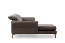 Sofa Med Sjeselong-Chandara Sofa med Divan 5-seter Grey