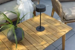 Venture Home Veranda & Terrasse|Loungesett-Chania sofagruppe 2-seters sofa + 2 lenestoler med bord utendørs Brun