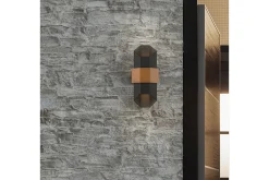 Entré|Fasadebelysning-Chasm Quoizel Utendørs Vegglampe Svart,Brun