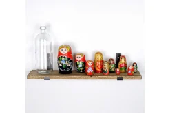 Vegghylle-Chealsie Vegghylle 60 cm Valnöt,Svart