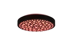 Trio Lighting Taklampe|Kjøkkenlampe-Chizu LED-Taklampe Svart Rgb