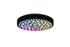 Trio Lighting Taklampe|Kjøkkenlampe-Chizu LED-Taklampe Svart Rgb