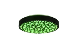 Trio Lighting Taklampe|Kjøkkenlampe-Chizu LED-Taklampe Svart Rgb