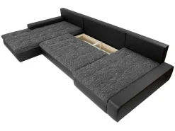 Hjørnesofa-Cillo 6-seters U-sofa