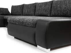 Hjørnesofa-Cillo 6-seters U-sofa