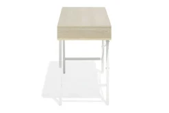 Clarita Skrivebord 120 cm med Oppbevaringshylle + 2 Skuffer