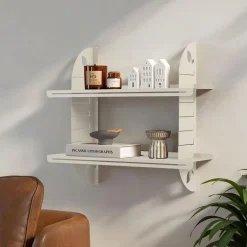 Vegghylle-Clavor vegghylle 70 cm Myk beige