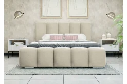 Sengeramme & Sengestamme|Seng Med Oppbevaring-Cleaton Boblet Sengeramme 180x200 cm Med Oppbevaring Beige/Lys Beige