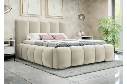 Sengeramme & Sengestamme|Seng Med Oppbevaring-Cleaton Boblet Sengeramme 180x200 cm Med Oppbevaring Beige/Lys Beige