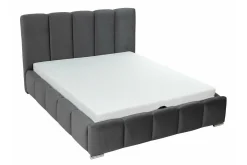 Sengeramme & Sengestamme|Seng Med Oppbevaring-Cleaton Boblet Sengeramme 140x200 cm Lysegrå/Mørkegrå