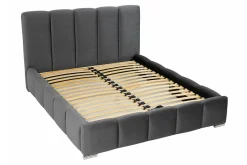 Sengeramme & Sengestamme|Seng Med Oppbevaring-Cleaton Boblet Sengeramme 140x200 cm Lysegrå/Mørkegrå