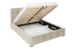 Sengeramme & Sengestamme|Seng Med Oppbevaring-Cleaton Sengeramme 140x200 cm Beige