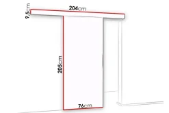 Clonmore Highboard White