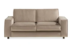 2 Seter Sofa-Cloudia Fløyelssofa 2-seters Beige
