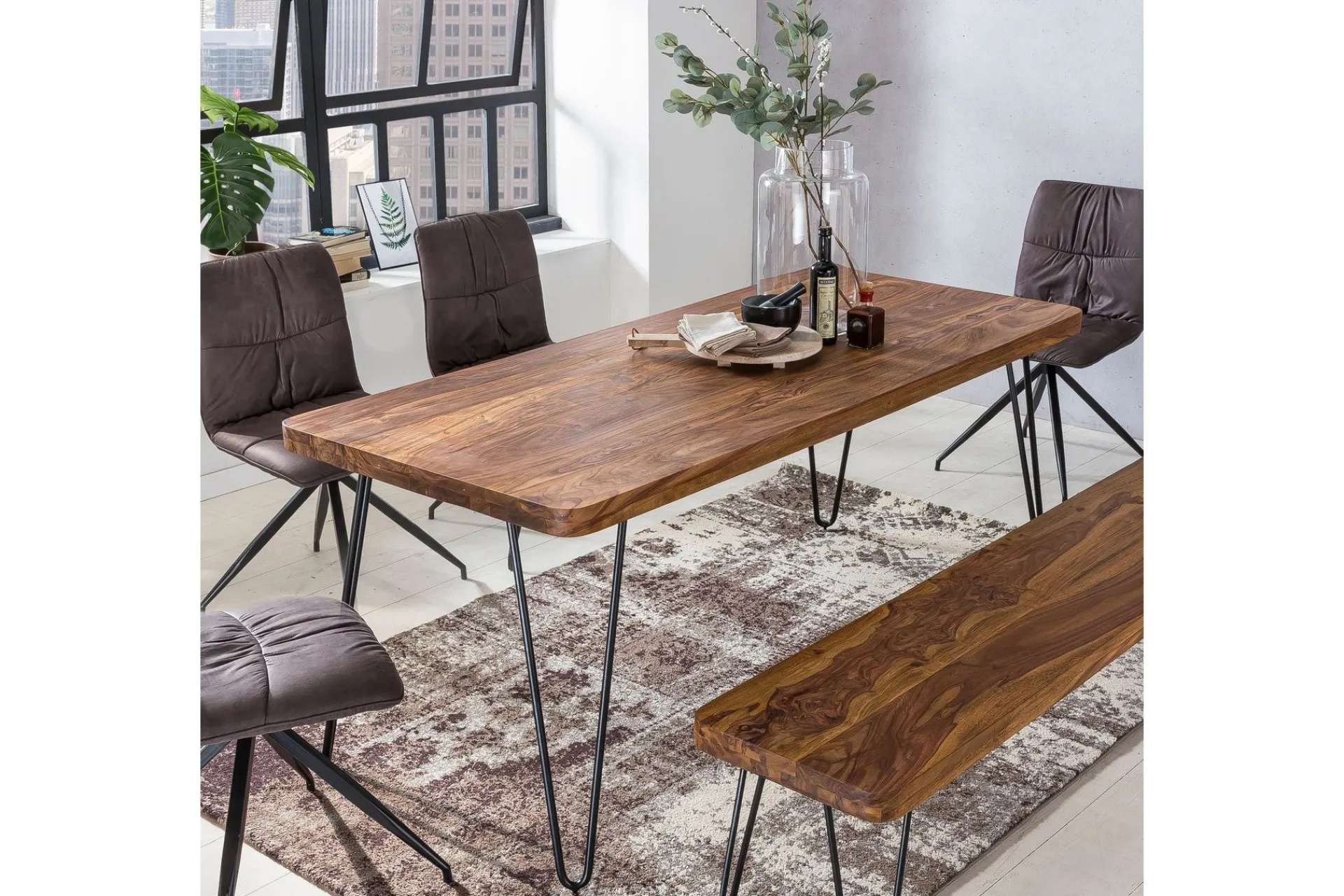 Wohnling Spisebord & Kjøkkenbord-Colee Spisebord 160 cm Tre/Natur
