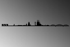 Cologne Skyline Veggdekor