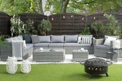 Veranda & Terrasse|Loungesett-Comfy Loungegruppe 76 cm Grey