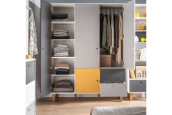 VOX Concept Garderobe Hvit / / gul