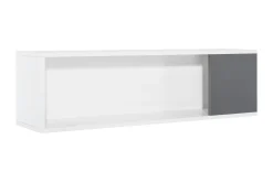 VOX Kommode Barnerom|Skap Barnerom-Concept Vegghylle Hvit/ Mørkegrå