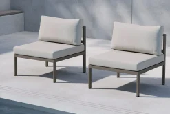Venture Home Moduler|Moduler-Copacabana midtmodul 70 cm utendørs Brun