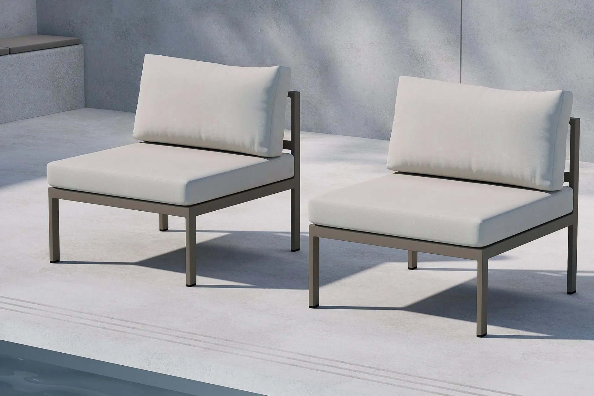 Venture Home Moduler|Moduler-Copacabana Midtmodul Utendørs Beige