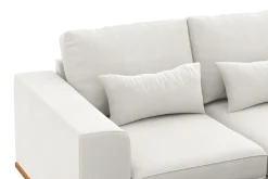 Scandinavian Choice Copenhagen Compact 3-seters Vendbar L-formet Divansofa i Stoff