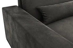 Scandinavian Choice Copenhagen 5-seters Høyrevendt U-formet Sofa med Divan og Sjeselong i Fløyel